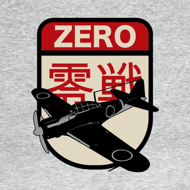 WW2 Japanese Zero by Tailgunnerstudios